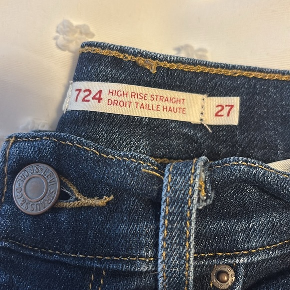 Levi’s 724 High Rise Straight Jeans - Picture 3 of 3